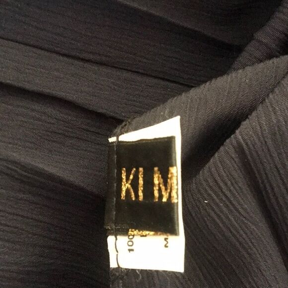 No Wrinkle Navy Blue Dress - Picture 11 of 12